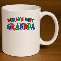 World's Greatest Grandpa 11oz C Handle Ceramic Mug thumb 3