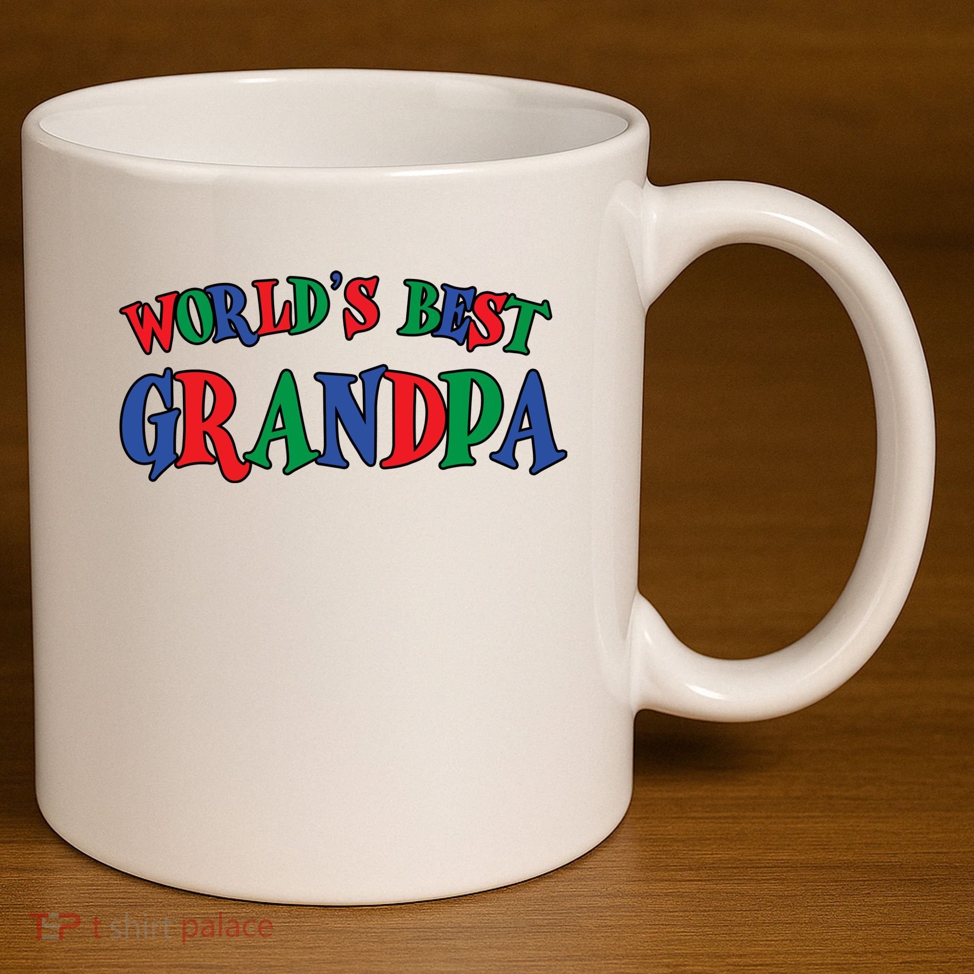 World's Greatest Grandpa 11oz C Handle Ceramic Mug