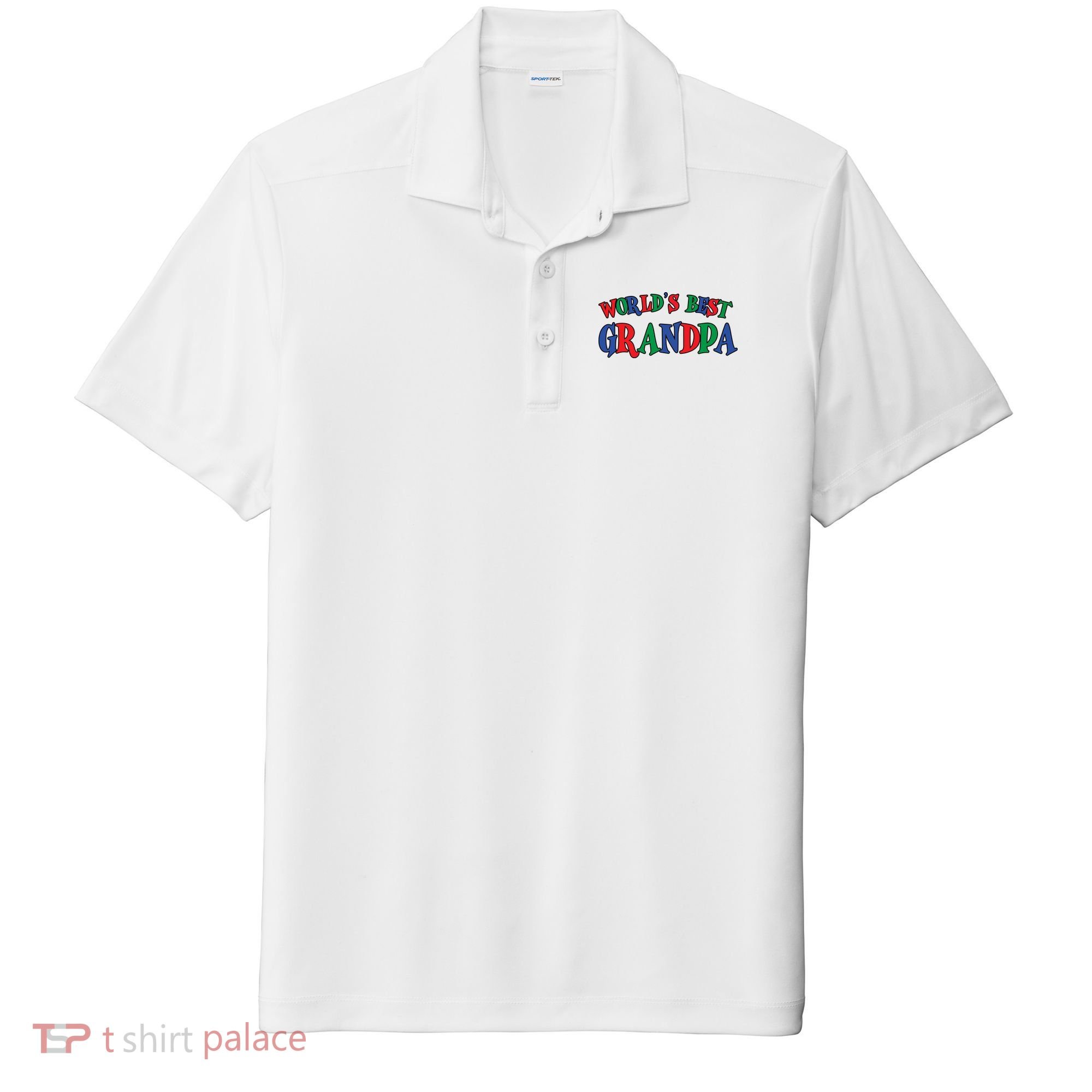 World's Greatest Grandpa Sport-Tek Posi-UV Pro Polo