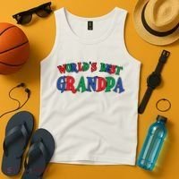 World's Greatest Grandpa Tank Top thumb 4