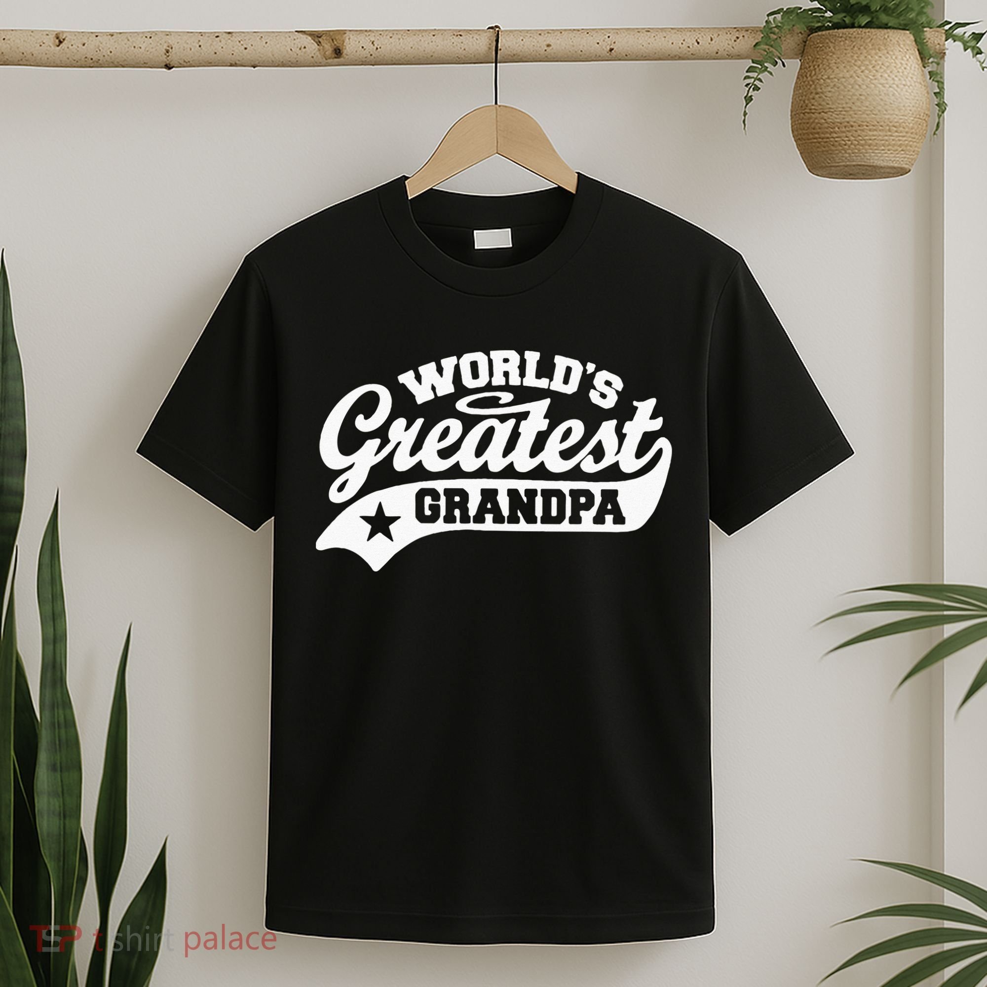 Worlds Greatest Grandpa Funny Fathers Day T-Shirt
