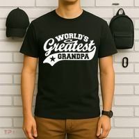Worlds Greatest Grandpa Funny Fathers Day T-Shirt thumb 6