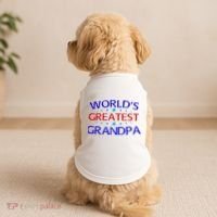 Worlds Greatest Grandpa Doggie Tank thumb 2