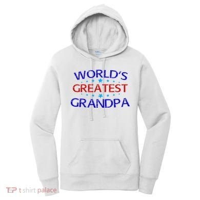 Worlds Greatest Grandpa Women's Hoodie