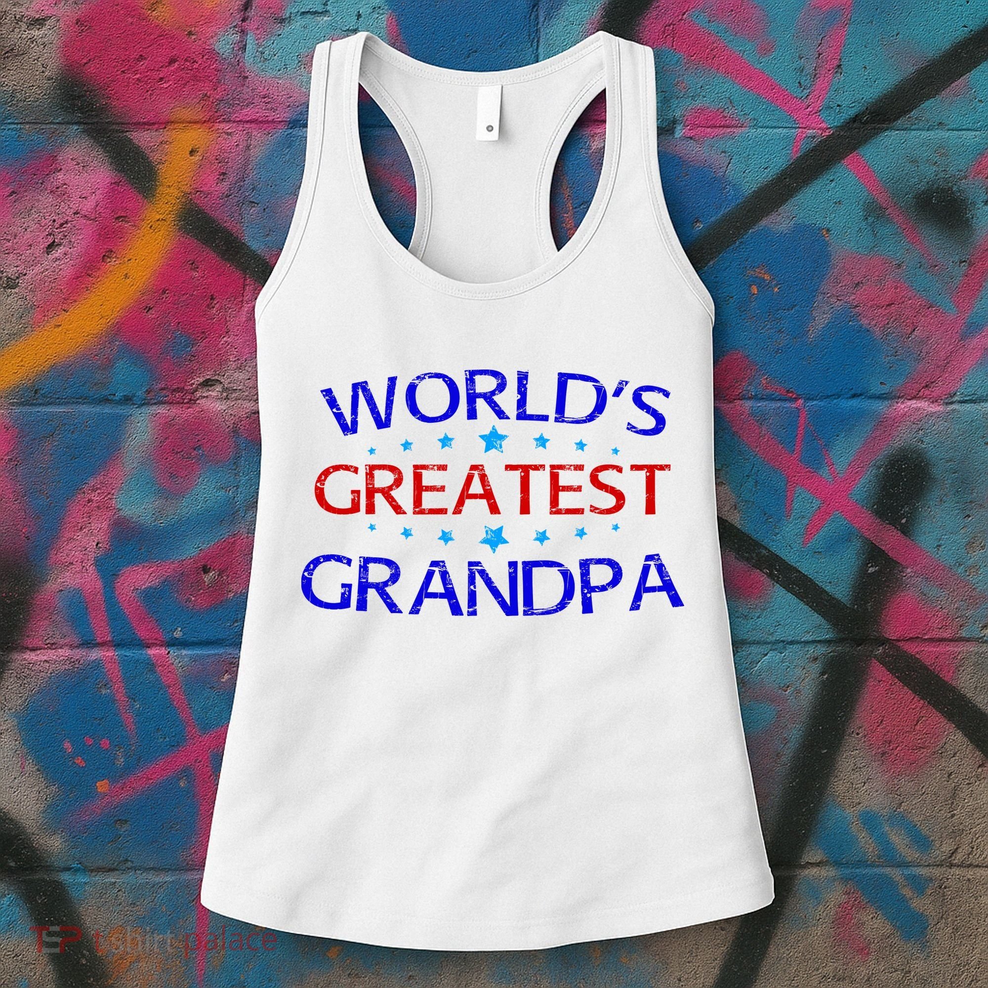 Worlds Greatest Grandpa Women's Tank Top
