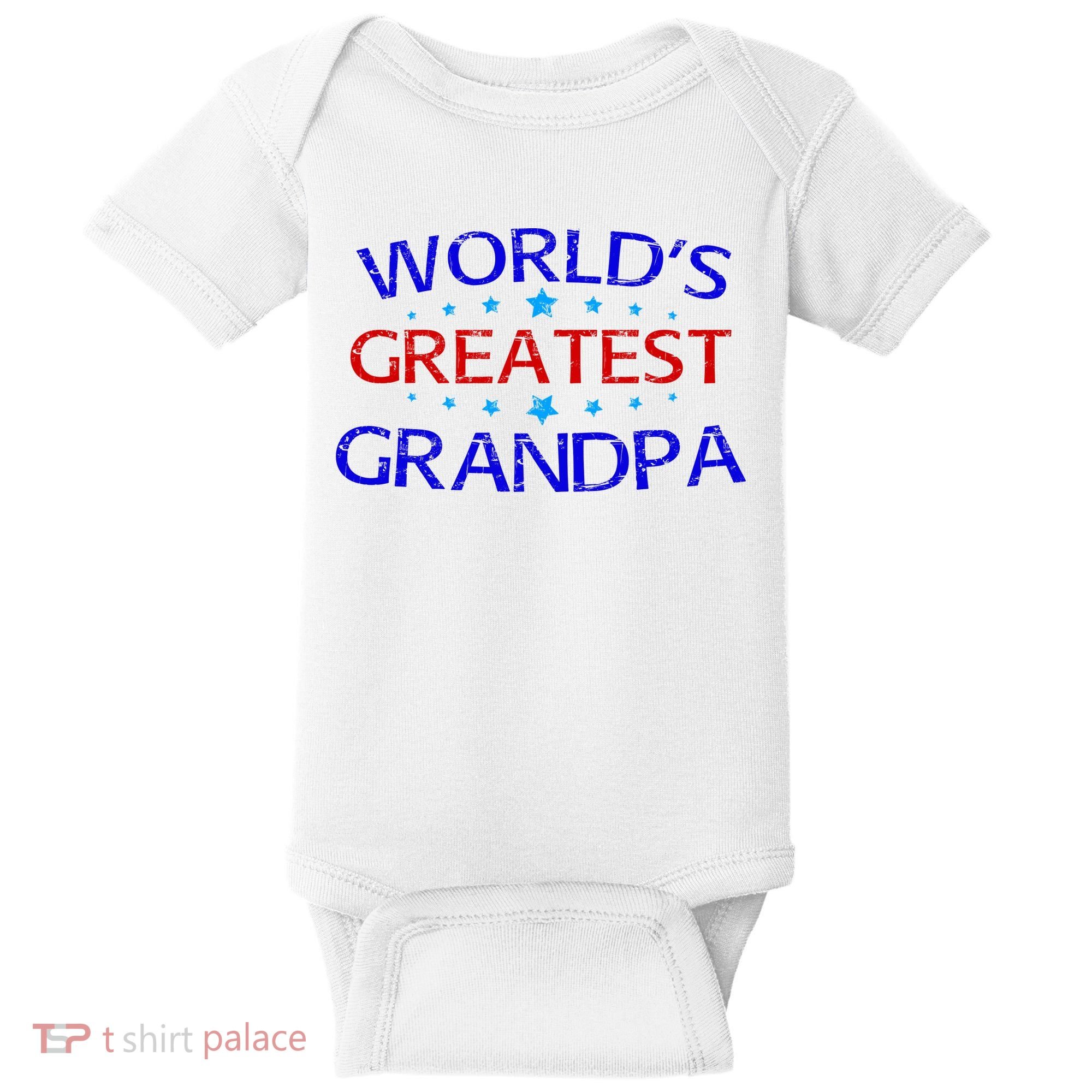Worlds Greatest Grandpa Baby Bodysuit