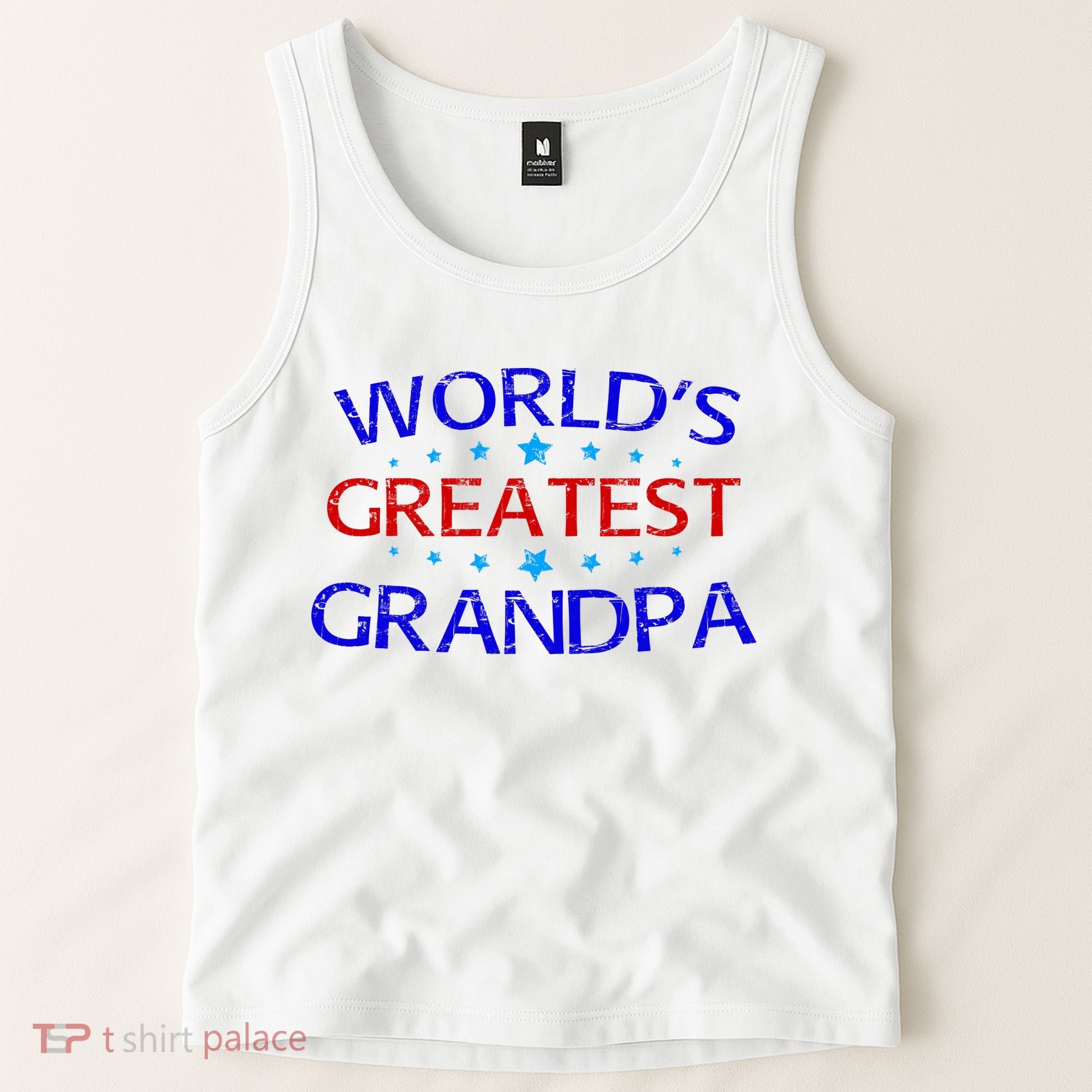 Worlds Greatest Grandpa Tank Top