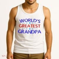 Worlds Greatest Grandpa Tank Top thumb 3