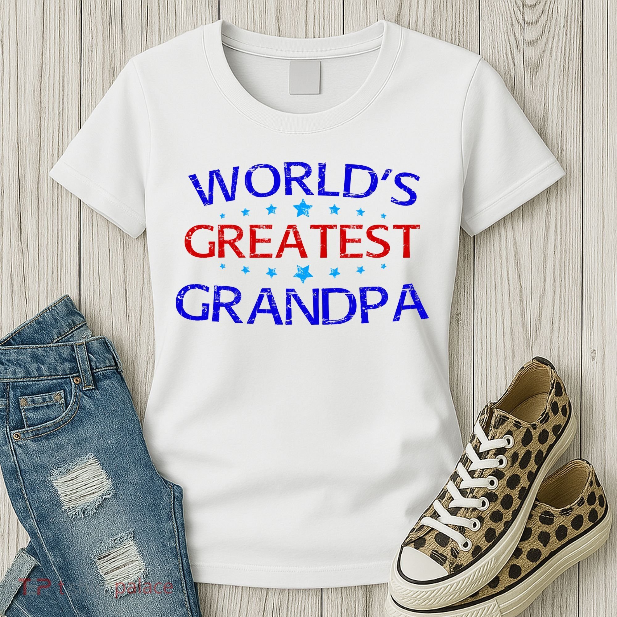Worlds Greatest Grandpa Women's T-Shirt