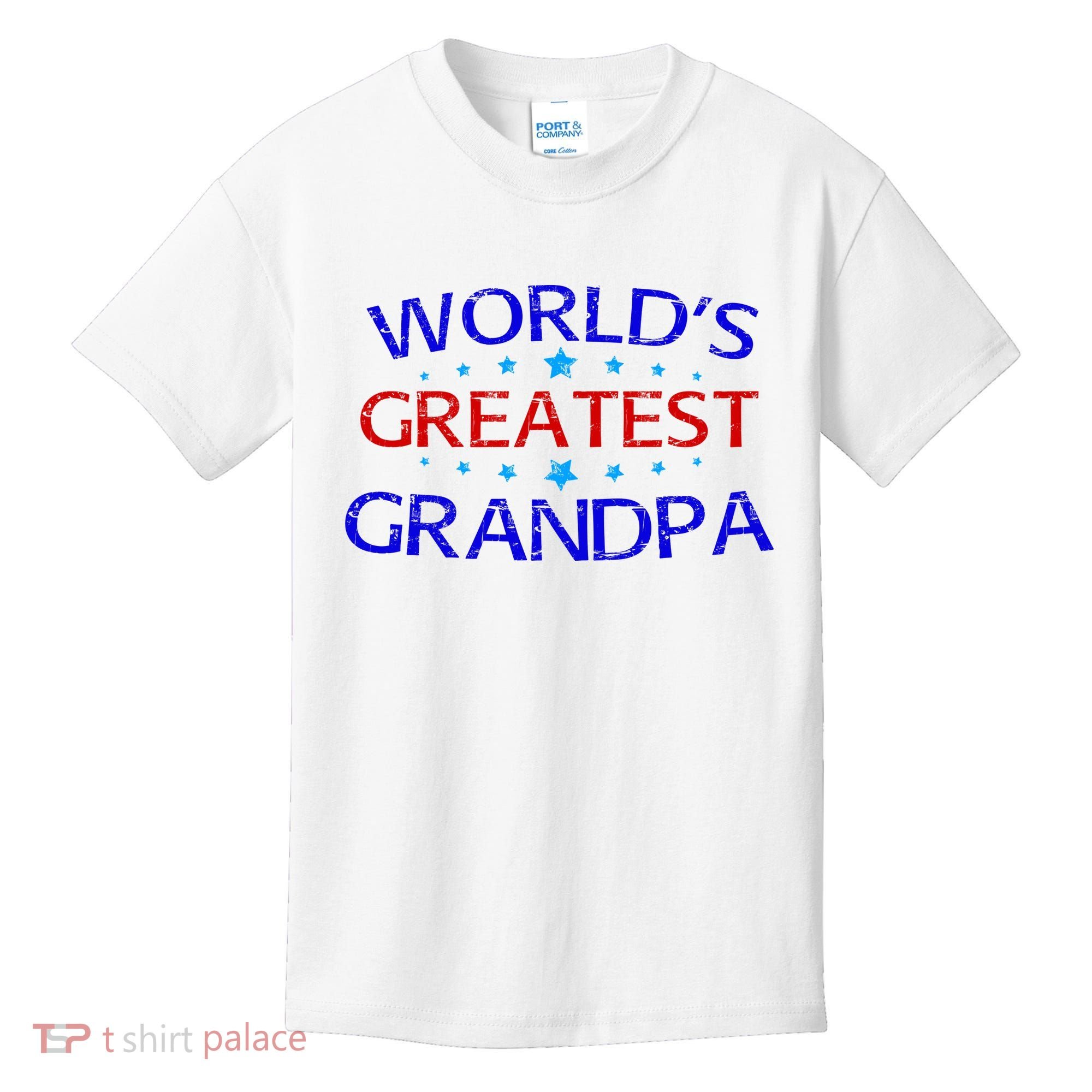 Worlds Greatest Grandpa Kids T-Shirt