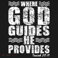 Where God Guides He Provides Funny Christian Gift Bucket Hat thumb 4