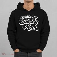 Women Goth Graphic Momster WorldS Best Spooky Mom Hoodie thumb 0