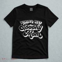 Women Goth Graphic Momster WorldS Best Spooky Mom T-Shirt thumb 5