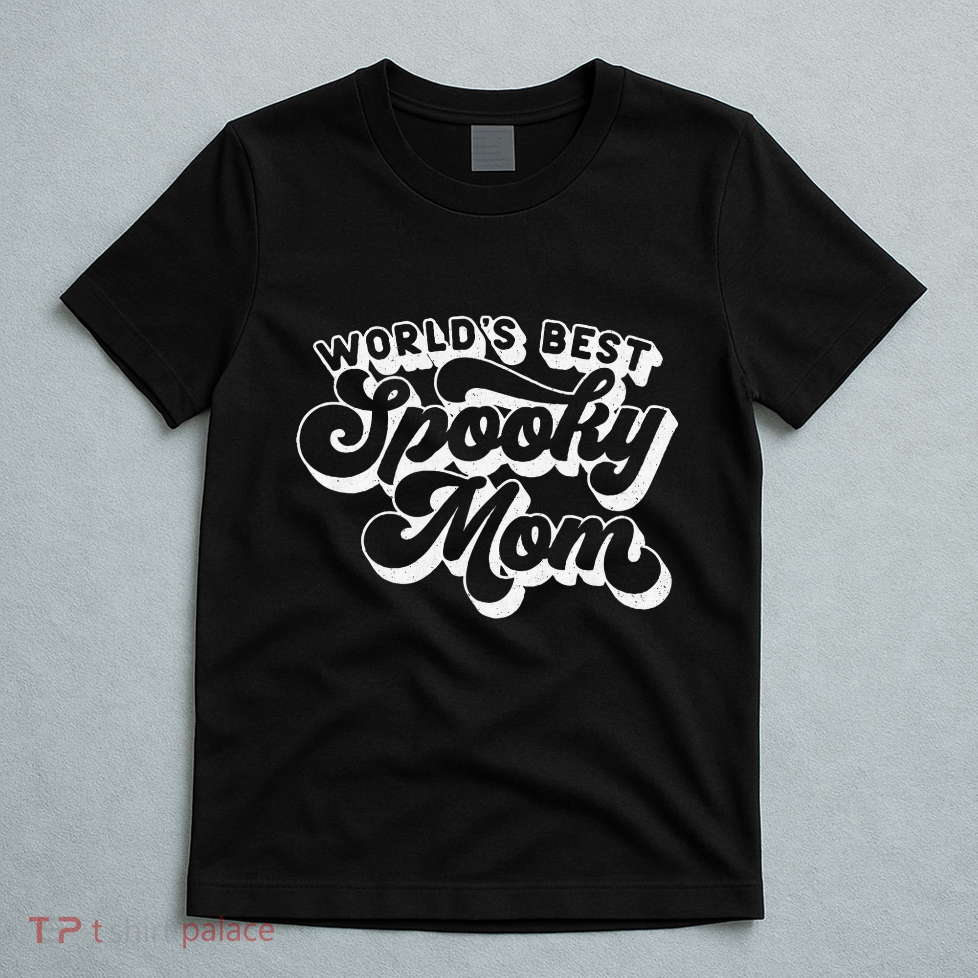 Women Goth Graphic Momster WorldS Best Spooky Mom T-Shirt