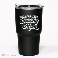 Women Goth Graphic Momster WorldS Best Spooky Mom Tumbler thumb 0