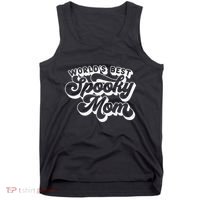 Women Goth Graphic Momster WorldS Best Spooky Mom Tank Top thumb 0