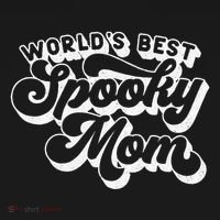 Women Goth Graphic Momster WorldS Best Spooky Mom Visor thumb 3