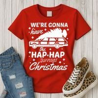 We're Gonna Have The Hap Hap Happiest Christmas Women's T-Shirt thumb 3