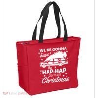 We're Gonna Have The Hap Hap Happiest Christmas Tote Bag thumb 2