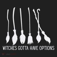 Witches Gotta Have Options Funny Halloween Beanie thumb 2