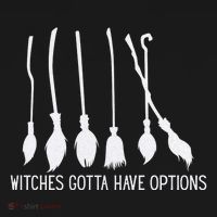 Witches Gotta Have Options Funny Halloween Women's Hoodie thumb 2