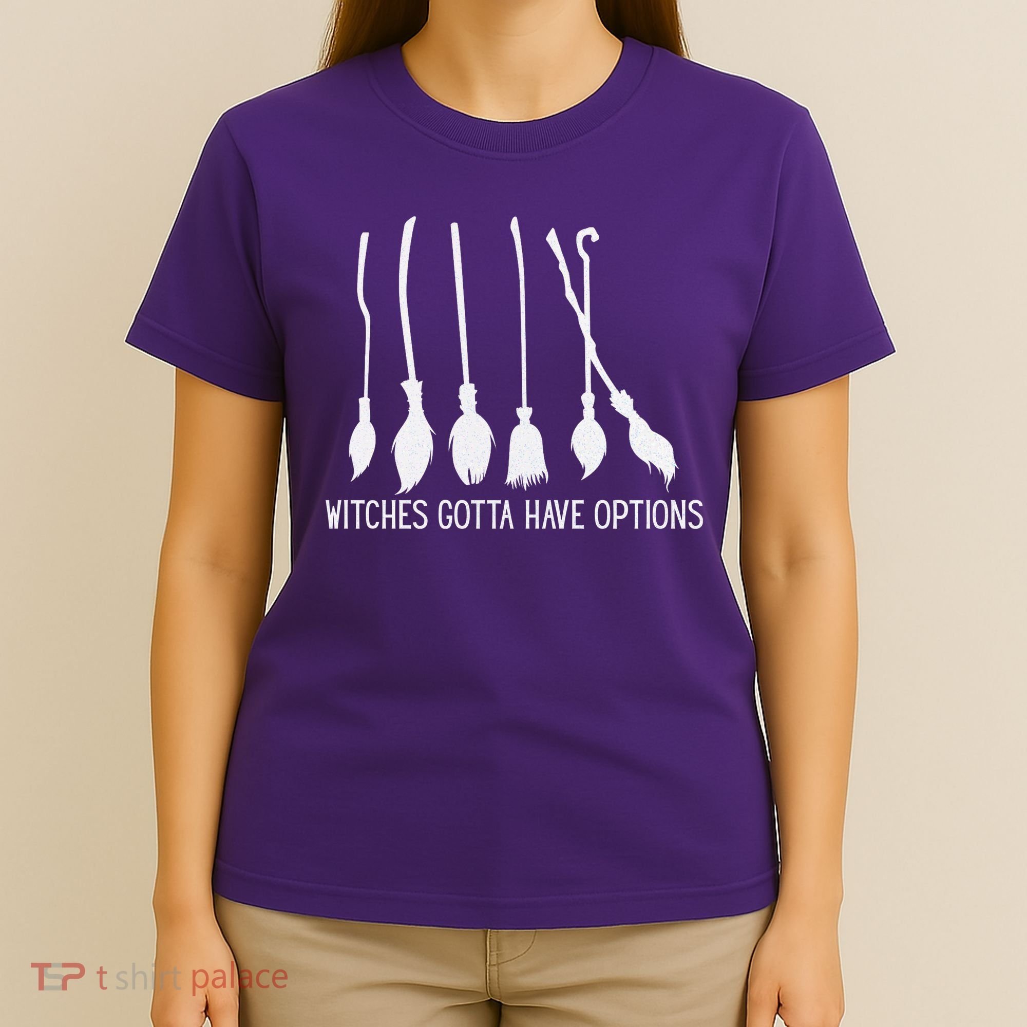 Witches Gotta Have Options Funny Halloween T-Shirt
