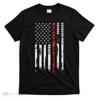 Welder Gift Husband Father Welder Hero American Flag T-Shirt thumb 0