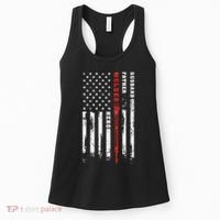 Welder Gift Husband Father Welder Hero American Flag Women's Tank Top thumb 0