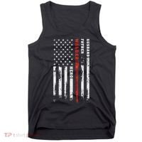 Welder Gift Husband Father Welder Hero American Flag Tank Top thumb 0