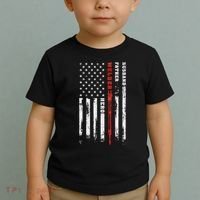 Welder Gift Husband Father Welder Hero American Flag Toddler T-Shirt thumb 2