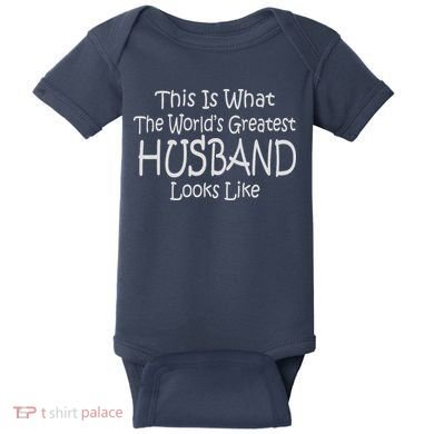 Worlds Greatest HUSBAND Baby Bodysuit
