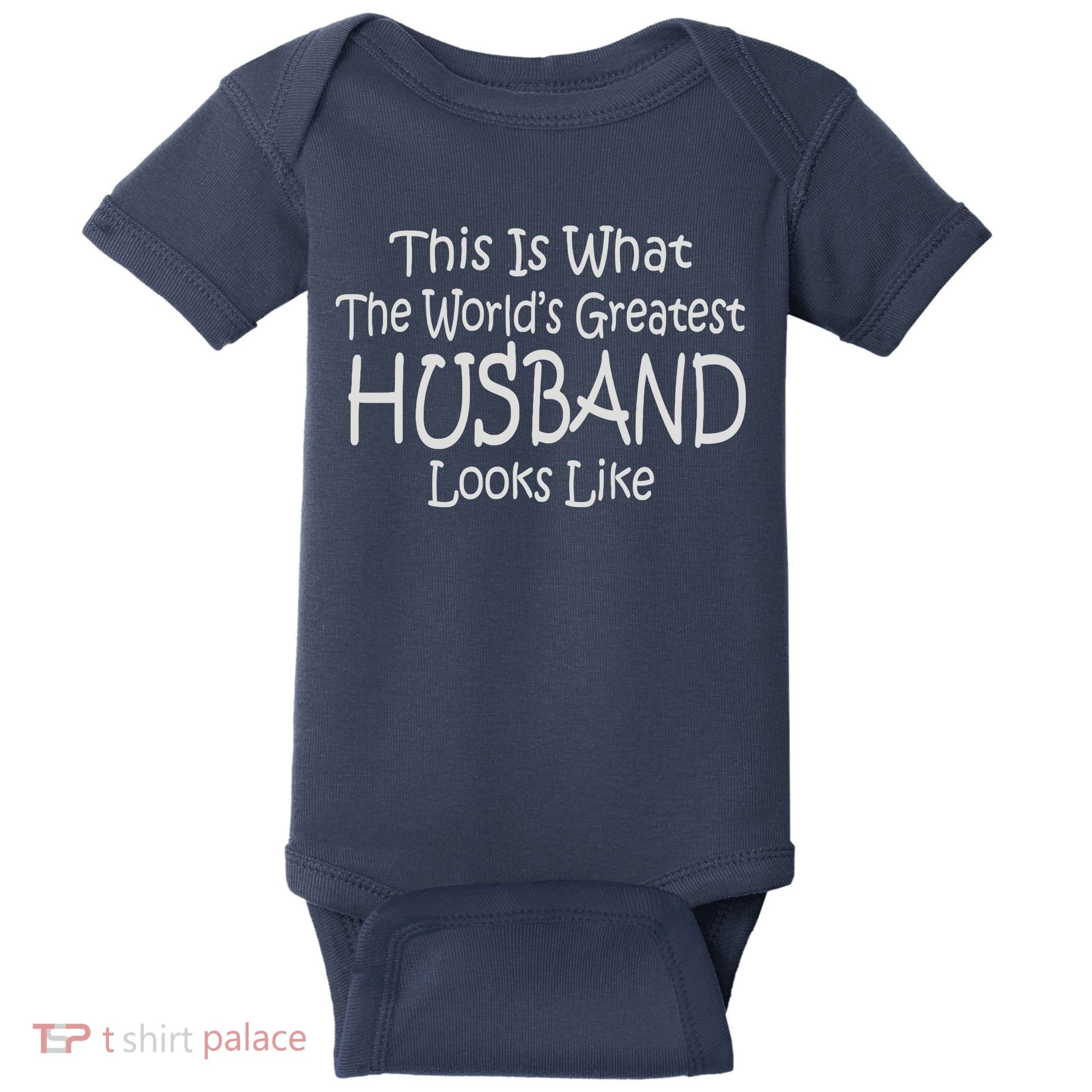 Worlds Greatest HUSBAND Baby Bodysuit