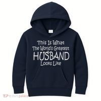 Worlds Greatest HUSBAND Kids Hoodie thumb 0