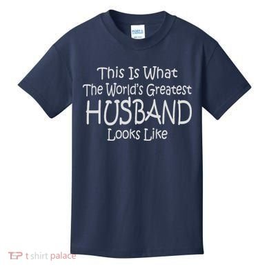 Worlds Greatest HUSBAND Kids T-Shirt