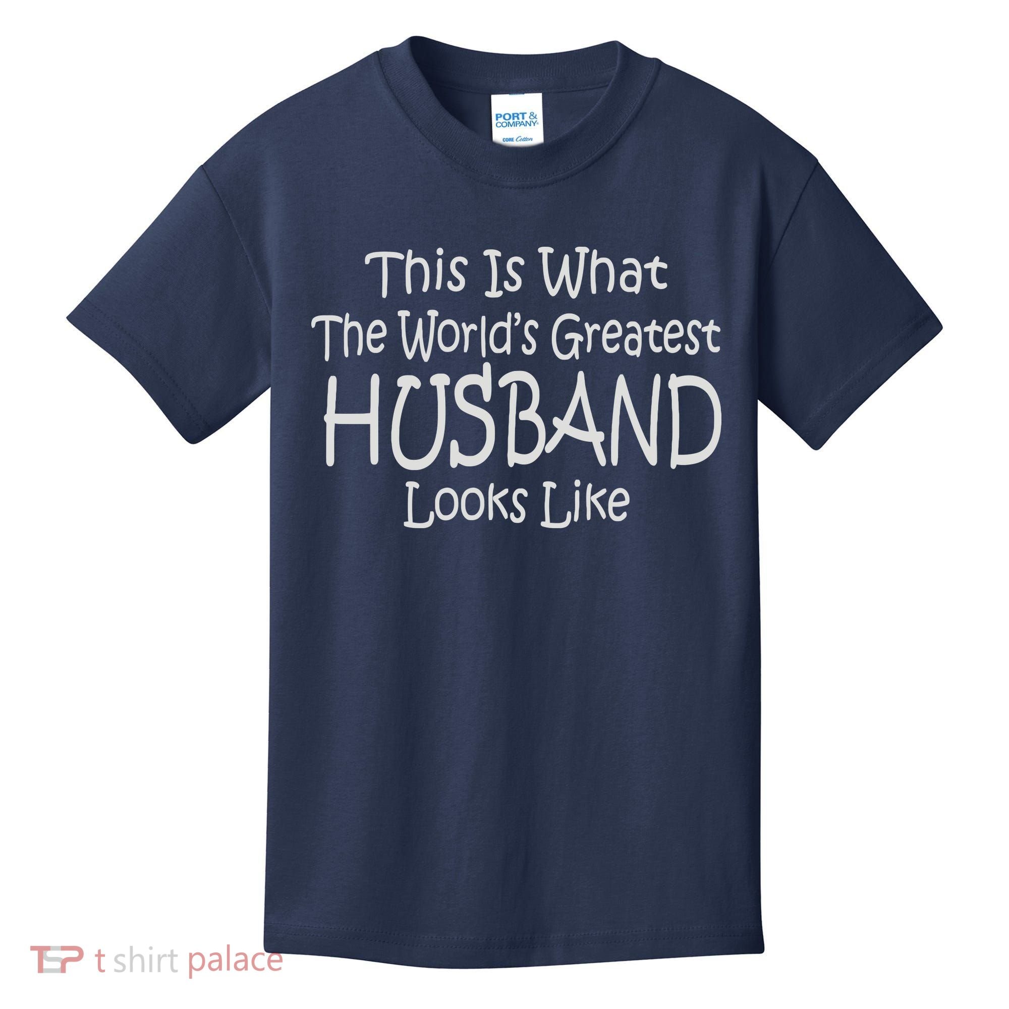 Worlds Greatest HUSBAND Kids T-Shirt