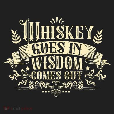Whiskey Goes In Wisdom Comes Out Drinker Drinking Whisky Kids Long Sleeve Plaid Pajama Set