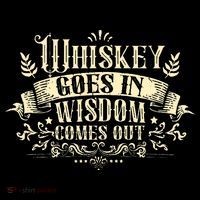 Whiskey Goes In Wisdom Comes Out Drinker Drinking Whisky Sweatshirt thumb 3