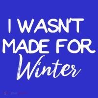 Winter Gift I Wasn't Made For Winter Gift Seasonal Funny Gift Mousepad thumb 1