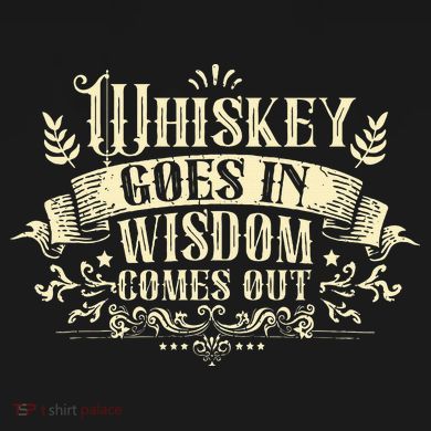 Whiskey Goes In Wisdom Comes Out Drinker Drinking Whisky Magnet