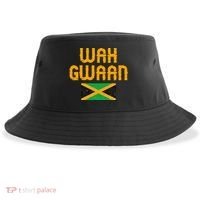 Wah Gwaan Jamaica Sustainable Bucket Hat thumb 0