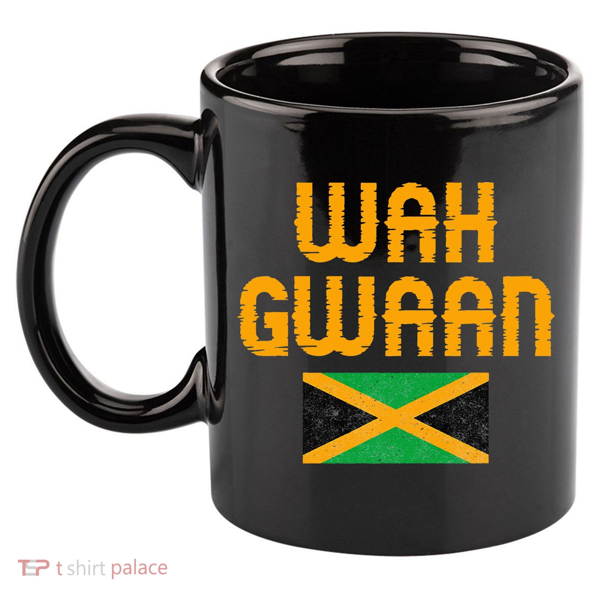 Wah Gwaan Jamaica 11oz C Handle Ceramic Mug