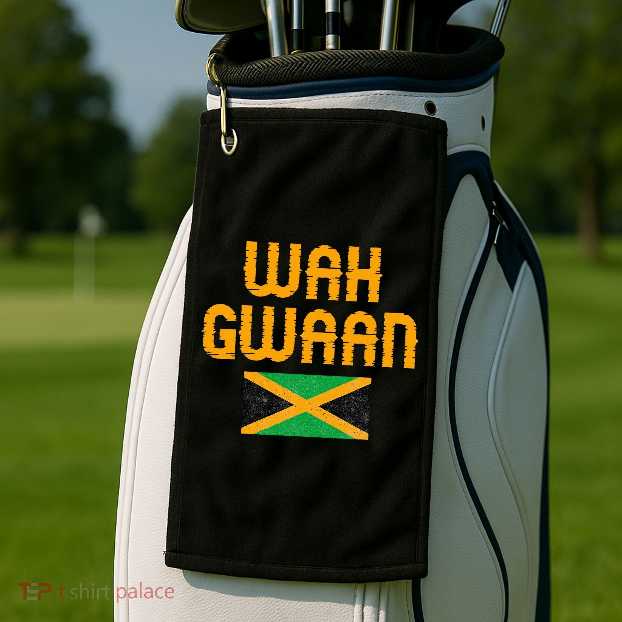 Wah Gwaan Jamaica Golf Towel