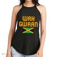 Wah Gwaan Jamaica Women's Perfect Tri Rocker Tank thumb 2
