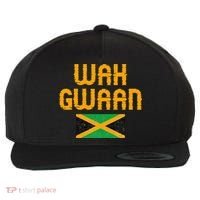Wah Gwaan Jamaica Wool Snapback Cap thumb 0