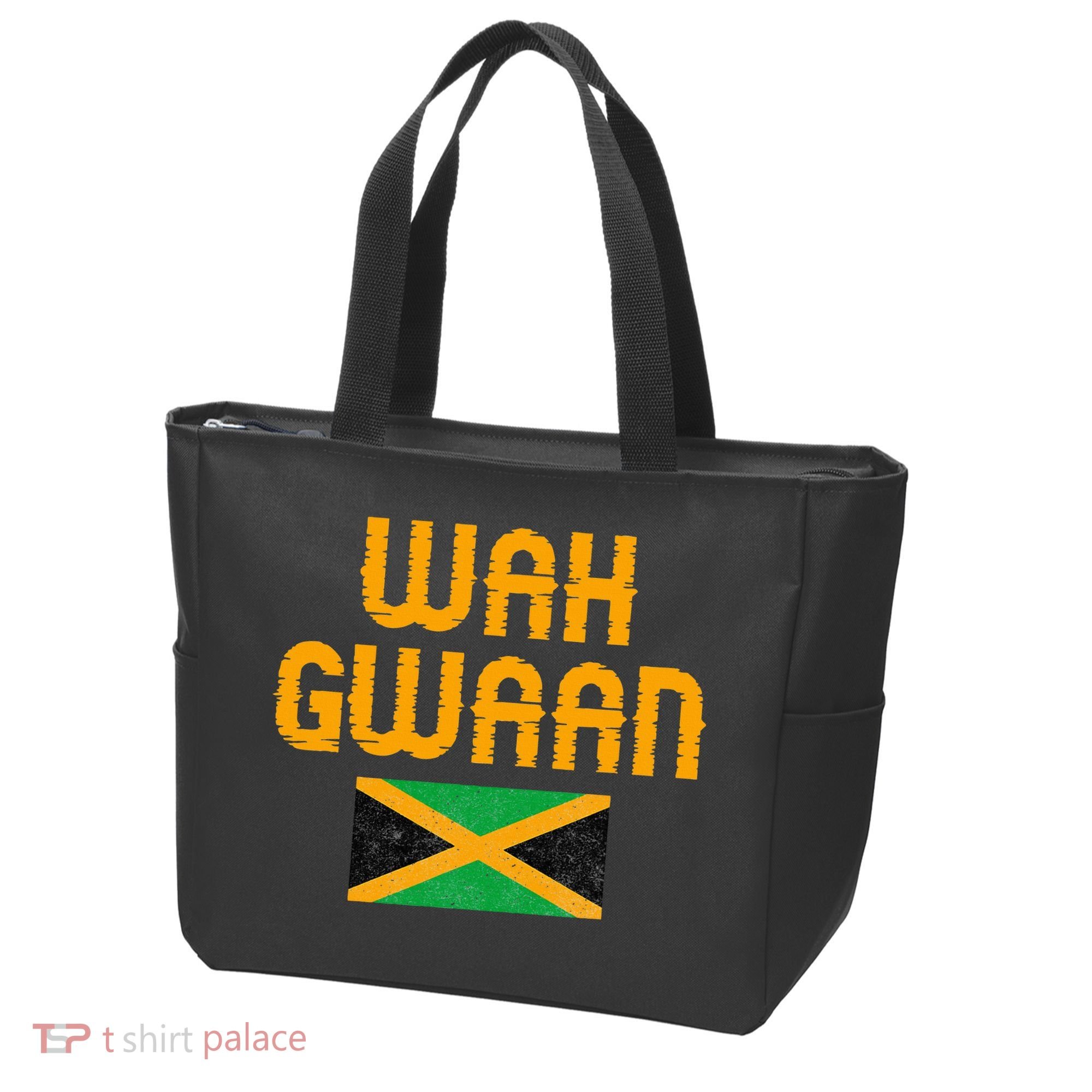 Wah Gwaan Jamaica Tote Bag