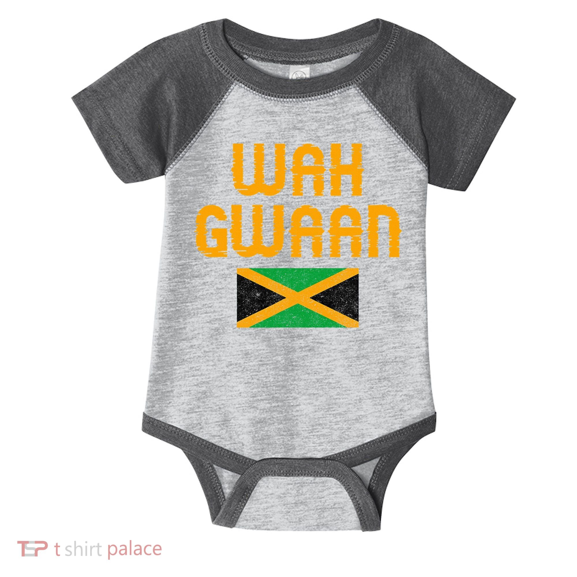 Wah Gwaan Jamaica Infant Baby Jersey Bodysuit
