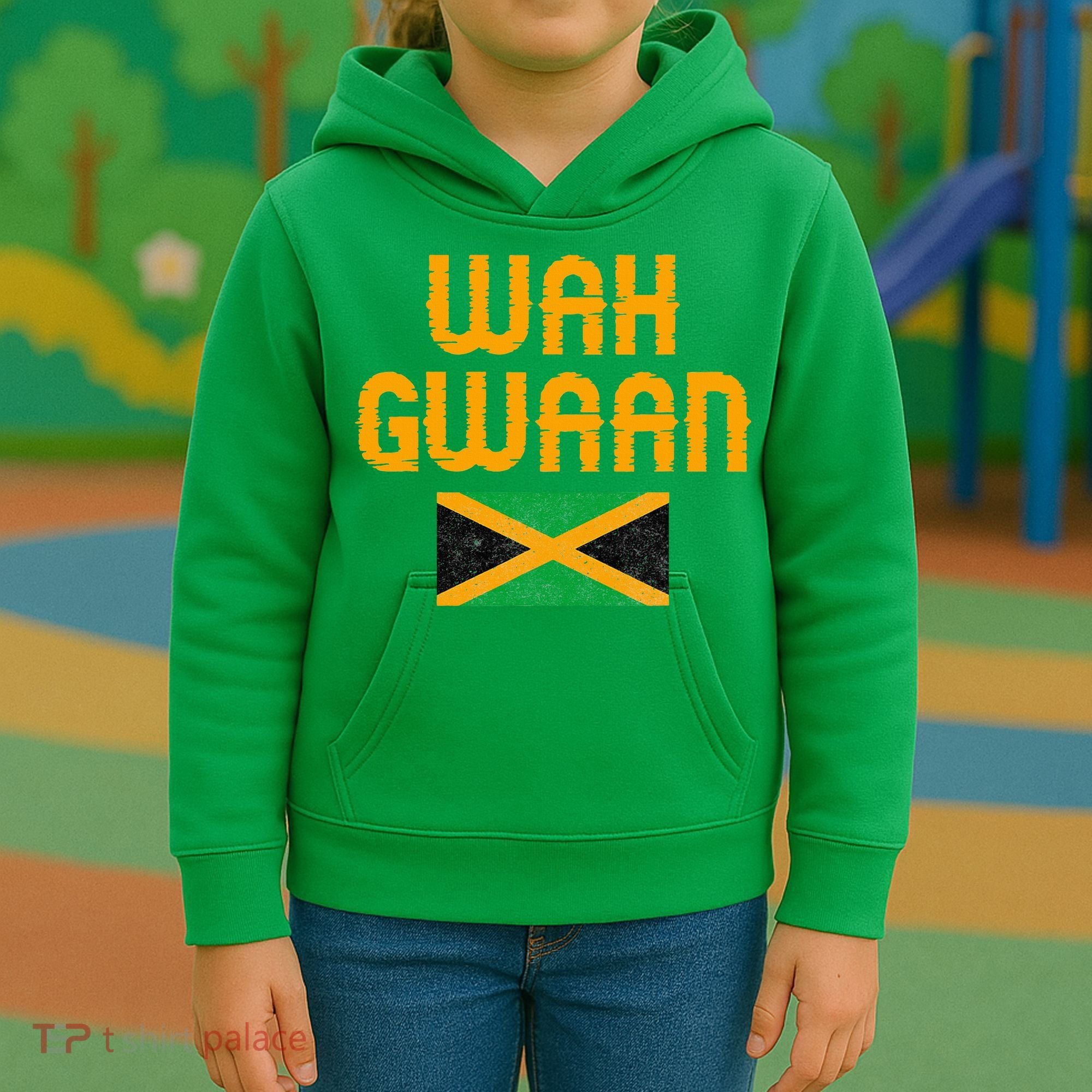 Wah Gwaan Jamaica Kids Hoodie