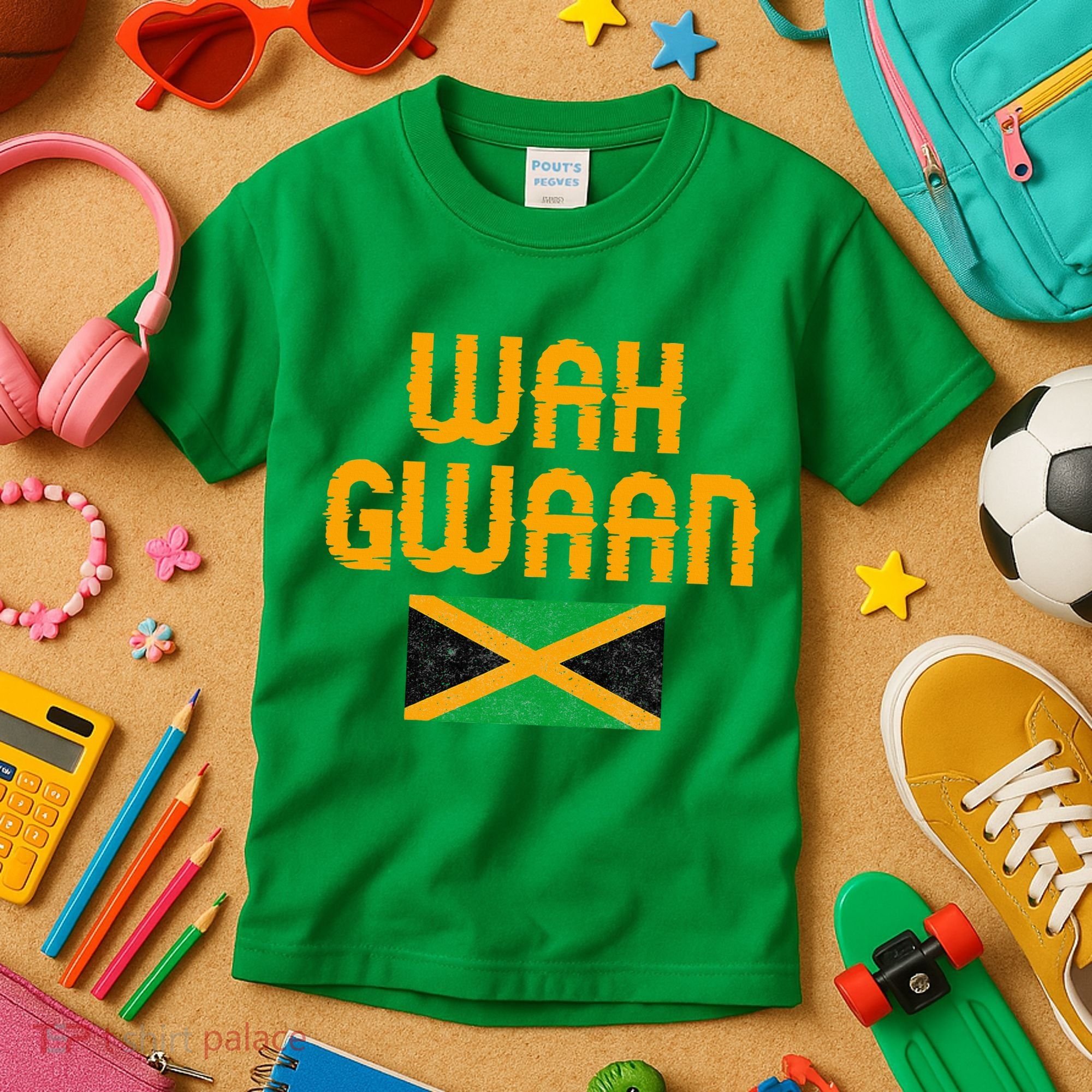 Wah Gwaan Jamaica Kids T-Shirt