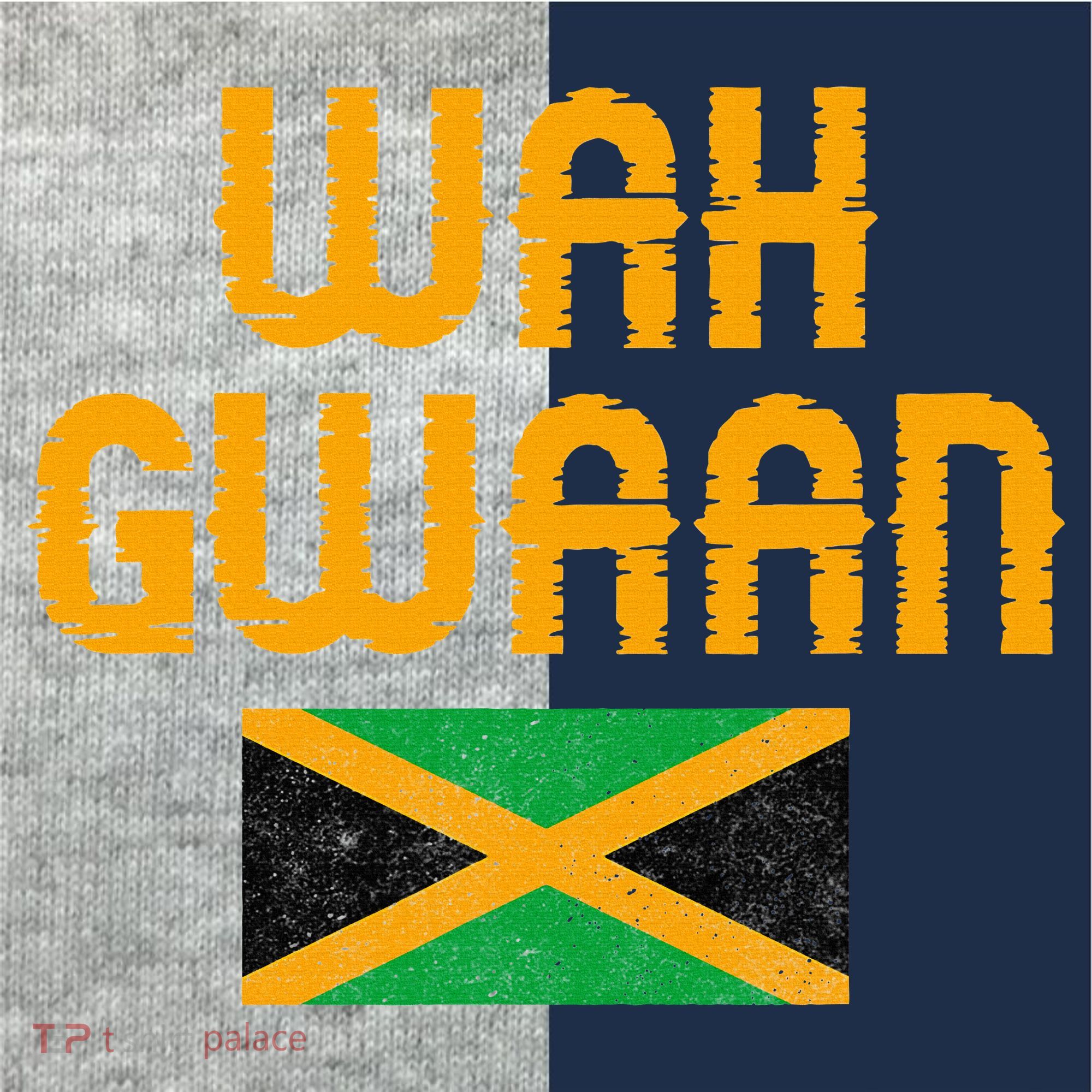 Wah Gwaan Jamaica Kids Colorblock Raglan Jersey