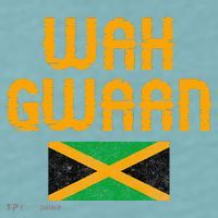 Wah Gwaan Jamaica Sueded Cloud Jersey T-Shirt thumb 2